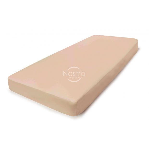 Fitted sateen sheets 00-0187-WHISPER PINK 180x200 cm