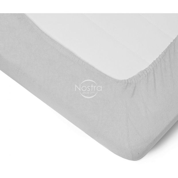 Fitted terry sheets TERRYBTL-GLACIER GREY 160x200 cm