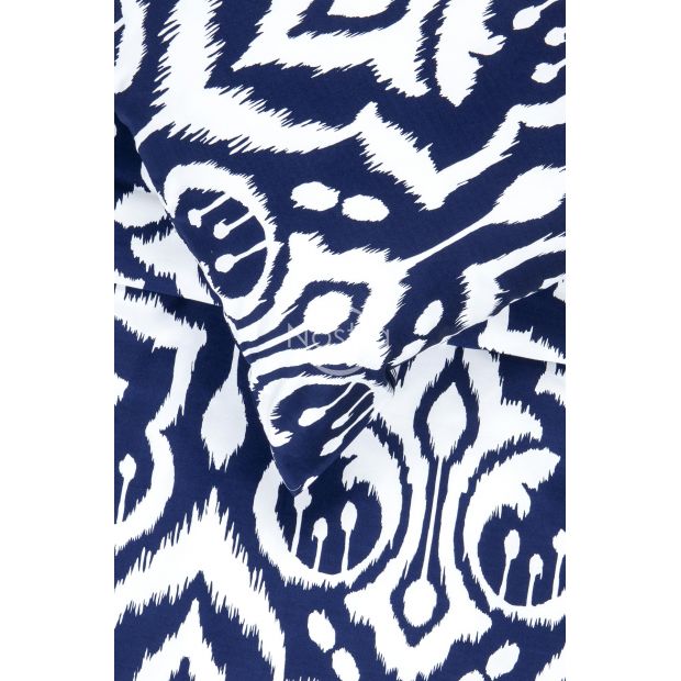 Постельное белье из Mako Сатина CHARLEE 40-1275-BLUE 140x200, 50x70 cm