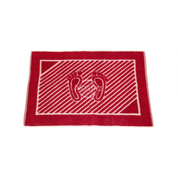 Bath mat 850J T0174-WINE RED 50x70 cm