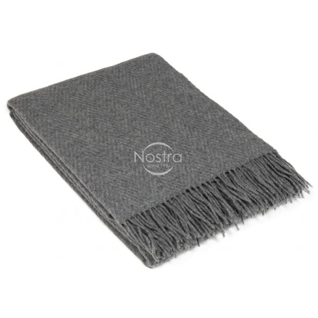 Woolen plaid MERINO-300 80-3137-GREY 140x200 cm