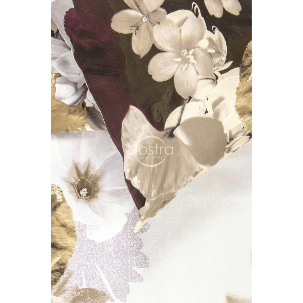 Постельное белье из Mako Сатина CECELIA 20-0095-BROWN 140x200, 70x70 cm
