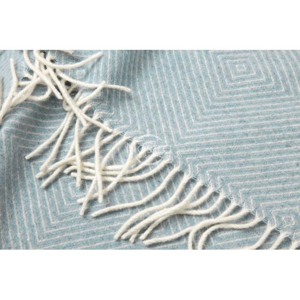 Woolen plaid MERINO-300 80-3042-LIGHT BLUE 140x200 cm