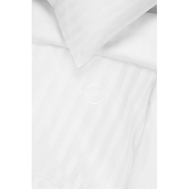 Satīna gultas veļa ALIETTE 00-0000-1 OPTIC WHITE MON PP 150x210, 50x70 cm
