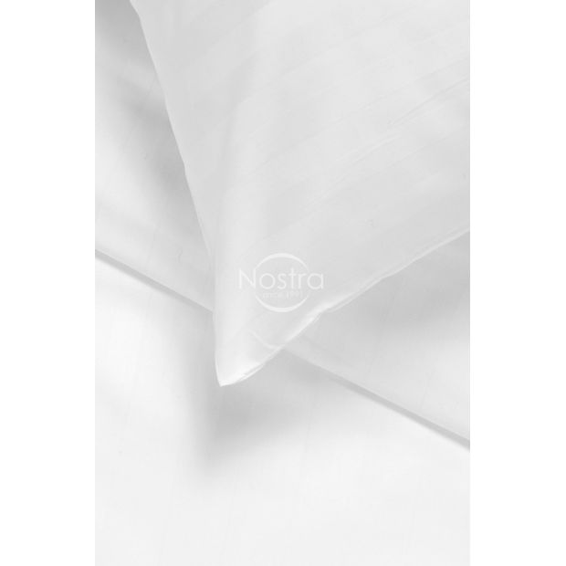 Satīna gultas veļa ALIETTE 00-0000-2 OPTIC WHITE MON PP 150x210, 50x70 cm