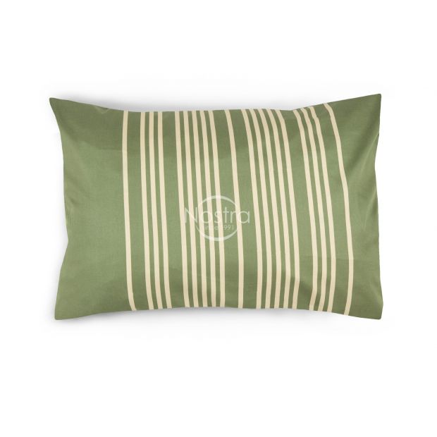 Maco sateen pillow cases with zipper 30-0683-MOSS GREEN
