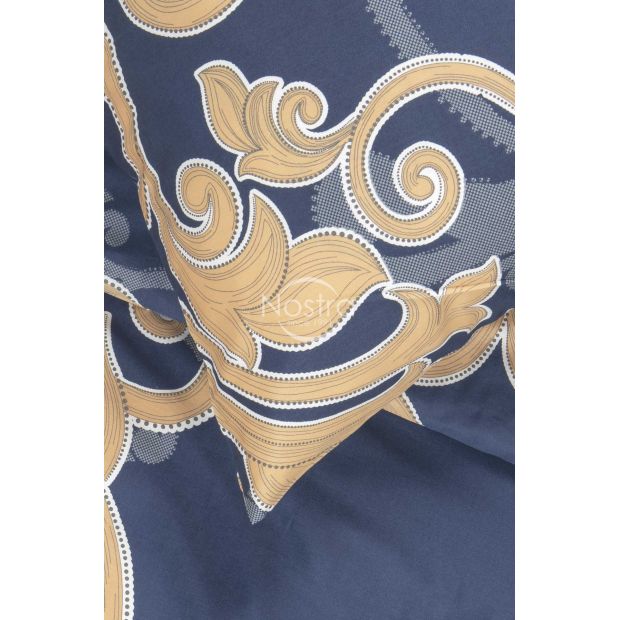 Satīna gultas veļa ALAYNA 40-1040-DARK BLUE