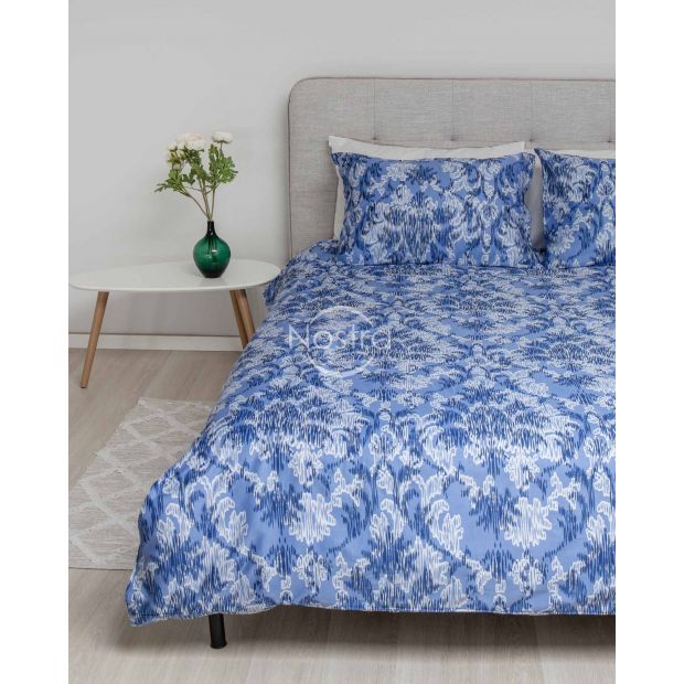 Sateen bedding set ALISHA 40-1247-BLUE