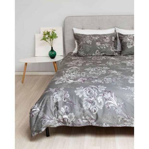 Sateen bedding set AFARIN 20-1301-KHAKI 200x220, 50x70 cm