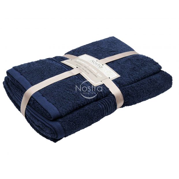 Бамбуковые набор полотенец BAMBOO-600 T0105-INSIGNIA BLUE