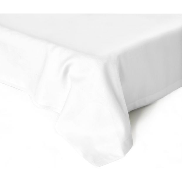 Balta kokvilnas palags 241-BED 00-0000-OPTIC WHITE 200x220 cm
