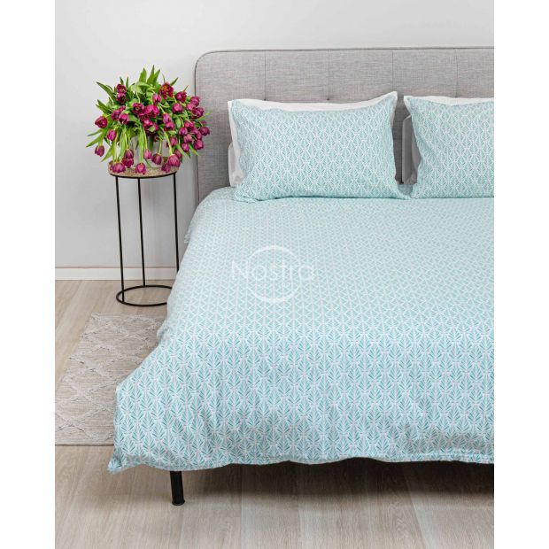Flannel bedding set BECKETT 40-1437-MINT 200x220, 50x70 cm