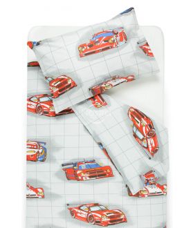 Детское постельное белье RACING CARS 10-0360-RED