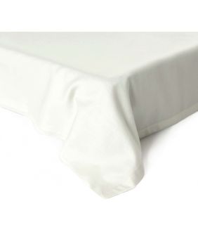 Flat sateen sheets 00-0001-OFF WHITE