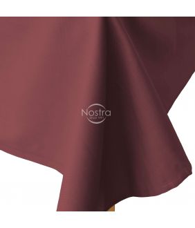 Flat cotton sheet 00-0023-WINE RED