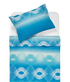 Cotton bedding set DERBY 30-0562-OCEAN BLUE