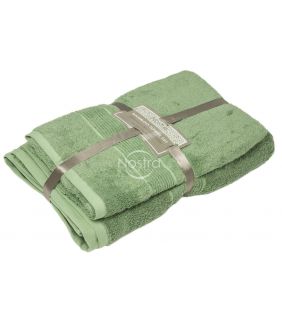 Bamboo towels set BAMBOO-600 T0105-MINERAL GREEN