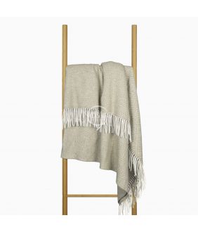 Woolen plaid MERINO-300 80-3131-BEIGE