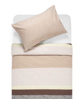 Cotton bedding set SALE 30-0680-LIGHT BROWN