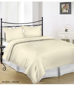 Dyed sateen pillow cases 00-0400-L.CREAM