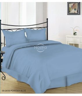 Dyed sateen pillow cases 00-0416-POWDER BLUE