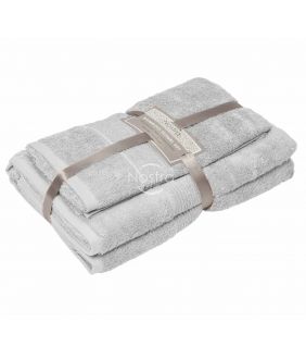 Bamboo towels set BAMBOO-600 T0105-L.GREY