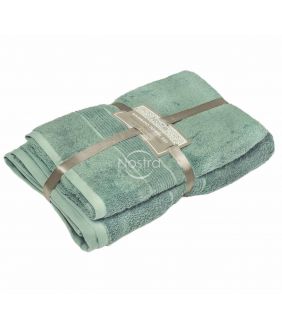 Bamboo towels set BAMBOO-600 T0105-DUSTY GREEN