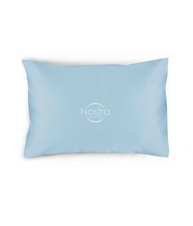 Dyed sateen pillow cases 00-0416-POWDER BLUE