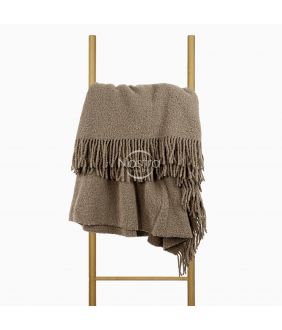 Woolen plaid BOUCLE-350 80-3321-CAMEL