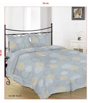 Kokvilnas gultas veļa DALILA 40-1389-BLUE
