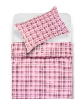 Flannel bedding set BRANTLEY 30-0783-PINK