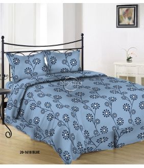 Satīna gultas veļa ADANA 20-1618-BLUE