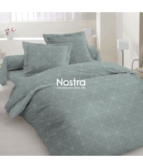 Polycotton bedding set GEOMETRY 30-0848-GREY 30-0848-GREY