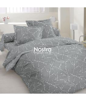 Polycotton bedding set ABSTRACT 40-1603-GREY 40-1603-GREY