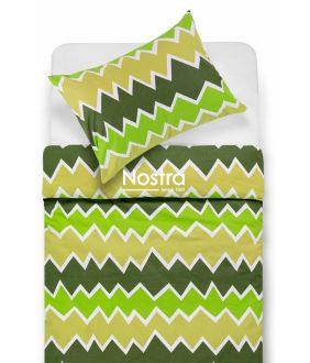 Cotton bedding set DUA 30-0794-GREEN 30-0794-GREEN