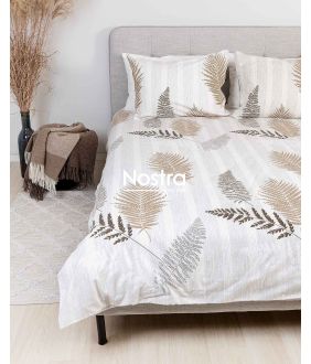 Flannel bedding set BRISTOL 40-1542-BROWN 40-1542-BROWN