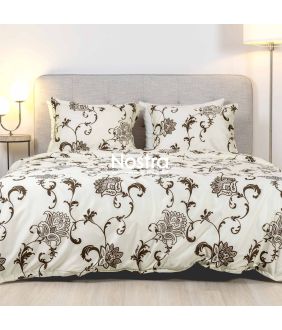 Sateen bedding set AVA 20-1448-PAPYRUS 20-1448-PAPYRUS