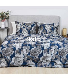 Sateen bedding set AISHA 20-1820-NAVY 20-1820-NAVY