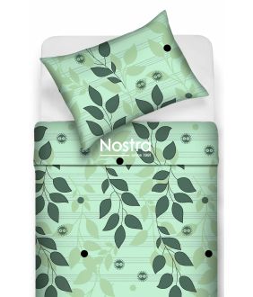 Polycotton bedding set ABSTRACT 40-1558-MINT 40-1558-MINT
