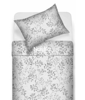 Polycotton bedding set FLOWERS 20-1722-LIGHT GREY 20-1722-LIGHT GREY