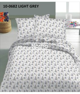 Children bedding set FOREST ANIMALS 10-0682-LIGHT GREY