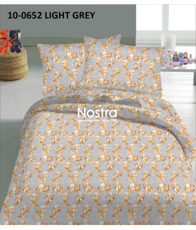 Children bedding set HAPPY DOG 10-0652-LIGHT GREY