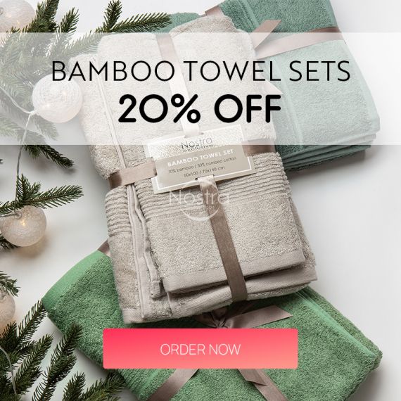 BAMBOO towel sets - 20% off / mobile