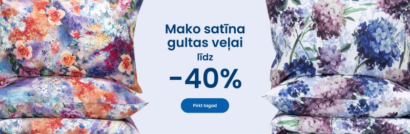 Mako satīna gultas veļai līdz -40%/ desktop