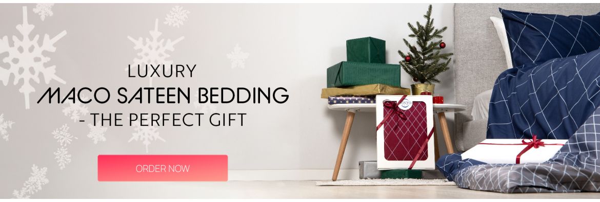 Luxury mako satin bedding - the perfect gift / desktop
