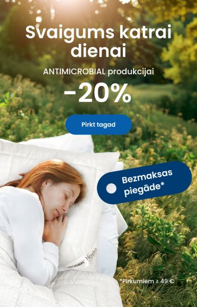 Spilveniem un segām ANTIMICROBIAL -20%\mobile