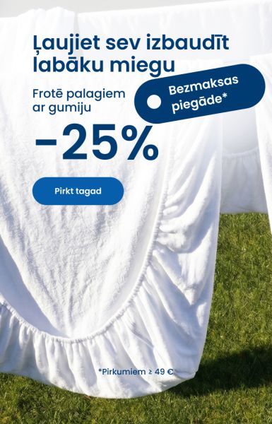 Froteest kummiga voodilinadele -25%/ mobile
