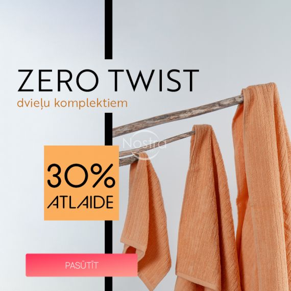 ZERO TWIST dvieļu komplektiem 30% atlaide / mobile